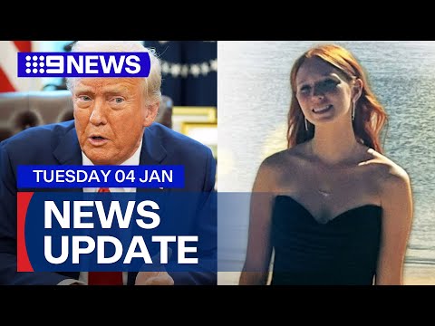 Trump pulls back from trade tarrifs; Teen killed in shark attack | 9 News Australia