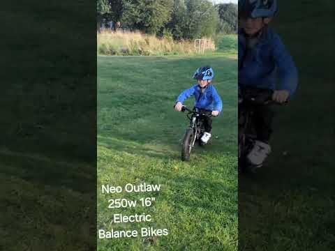 Neo Outlaw Kids electric Balance Bikes will now be available in 16