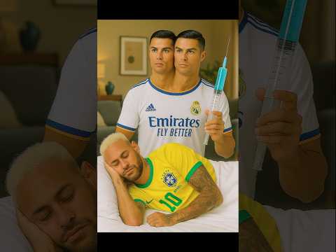 Double-Headed Ronaldo Puts Neymar in His Place! #shorts #ronaldo #football #neymar