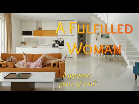 A Fulfilled Woman, she has a peace of heart! 