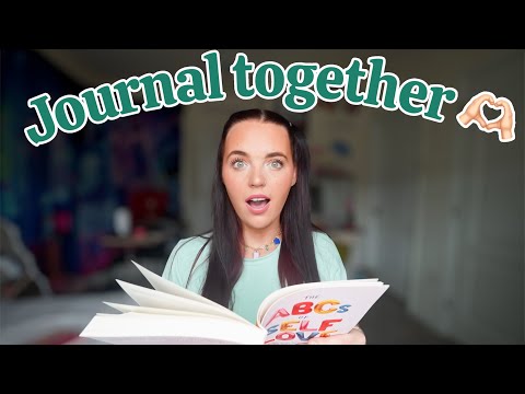 Journaling together *relaxing