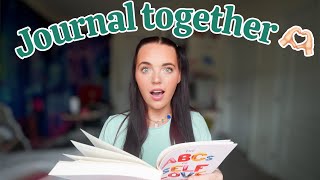 Journaling together *relaxing
