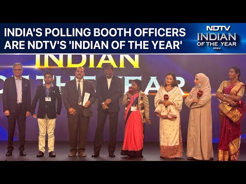 India's Polling Booth Officers Are NDTV's 'Indian Of The Year'