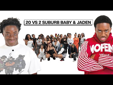 20 WOMEN VS 2 COMEDIANS: SUBURB BABY & JADEN HANNAH