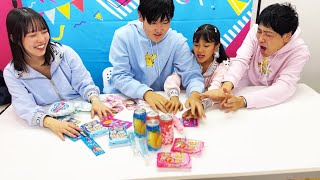 Pink Food VS Blue Food Challenge  Quuu