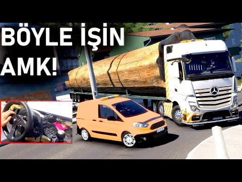 DEV ODUN TAŞIDIK! - BÖYLE ESKORTUN AMK - ETS 2 Mod MP T300RS GT @oguzhankaplan