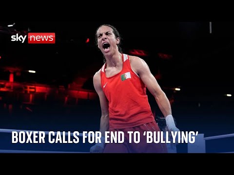 Imane Khelif: Boxer at centre of Olympic gender row says winning gold would be 'best response'T