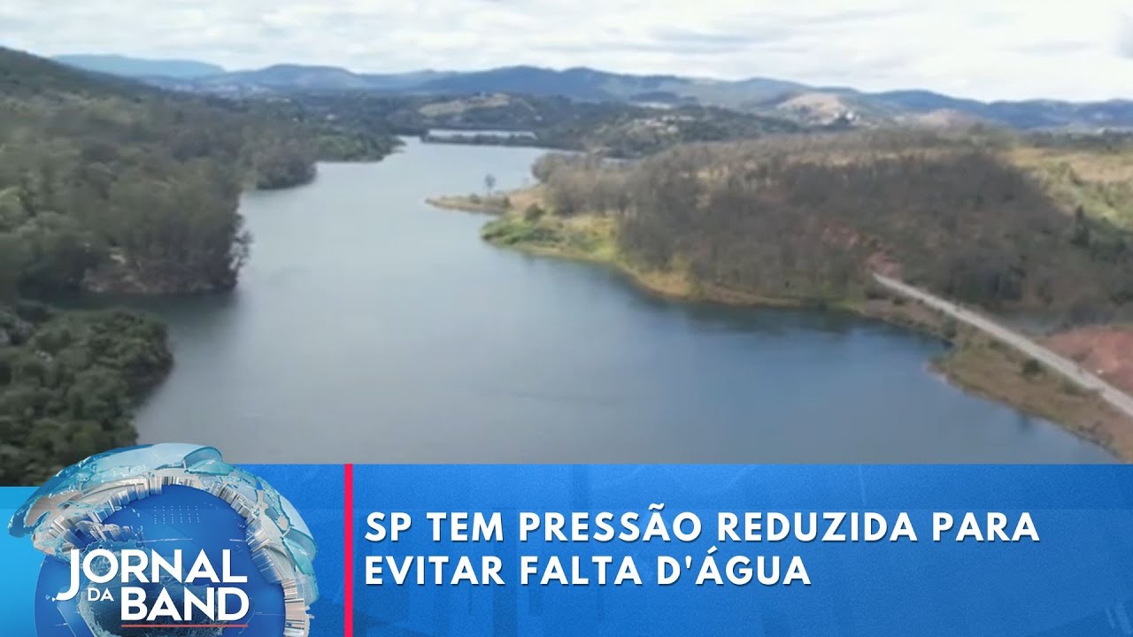 São Paulo tem pressão reduzida para evitar falta dágua