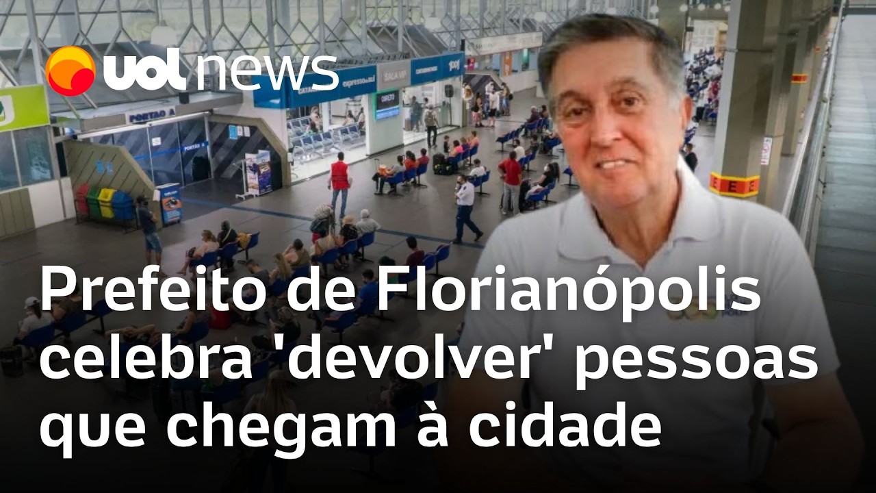 Florianópolis faz triagem e dá passagem de volta a pessoas em situação de rua que chegam à cidade TV Online Florianópolis faz triagem e dá passagem de volta a pessoas em situação de rua que chegam à cidade