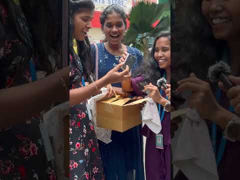 💵₹10 or Mystery Gift❓Their Reaction Says it All!🤯🎁 #broke4 #salem #shorts