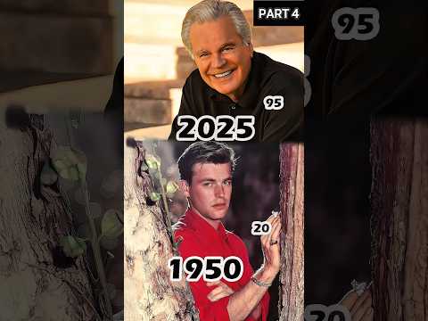 Top 10 most famous faces of Hollywood in the 1950s and 1960s then and now. PART 4