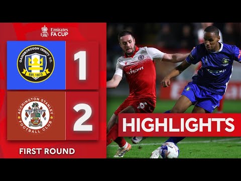 Charlie Caton Brakes Trinity Hearts | Gainsborough 1-2 Accrington | Emirates FA Cup 2025-26