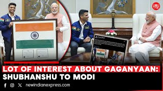 Astranaut Subhanshu meets PM Modi, discusses future of India's space travel