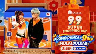 Promo Puncak Shopee 9.9 Mulai Duluan 8 Sep Pk 20.00 WIB bareng Naykilla & Tenxi!