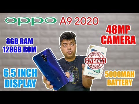(ENGLISH) Giveaway, OPPO A9 Full Review - 5 Features Which Rock This Phone 🔥🔥🔥