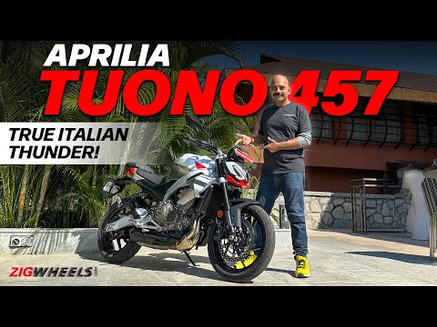 Aprilia Tuono 457 First Ride Review - India’s Best Naked Sports Bike?