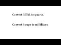 Unit Conversions and Fractions