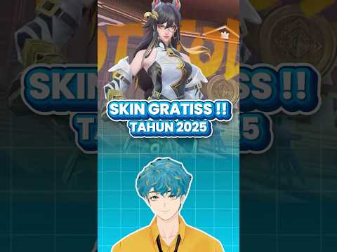 LIST SKIN GRATIS TAHUN 2025 #mobilelegends #mlbb