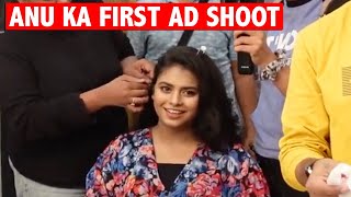 ANU KA FIRST AD SHOOT | Asha Vlogs |ft @AyuandAnuTwinSisters