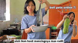 Olah ikan hasil mancingnya @RaditDhotty untuk menu hari ini