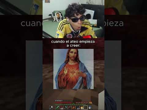 vi la luz... #shorts #minecraft #jesus