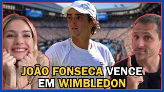 JOÃO FONSECA VENCE BAUTISTA AGUT E ESTÁ NA 2ª RODADA DE WIMBLEDON