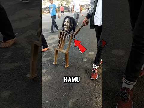 Jangan mendekati boneka ini‼️😱 #shorts