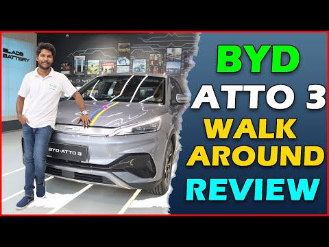 BYD ATTO 3 Electric Car Review | Top Speed 99MPH | Range 521KM | Electric Vehicles