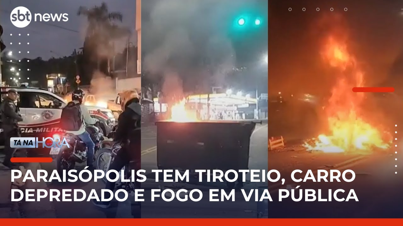 Ação da PM termina em morte e provoca noite de caos em Paraisópolis | TánaHora