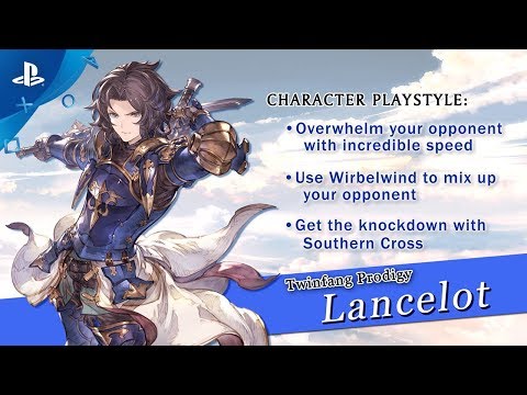 Granblue Fantasy: Versus - Lancelot Character Trailer | PS4