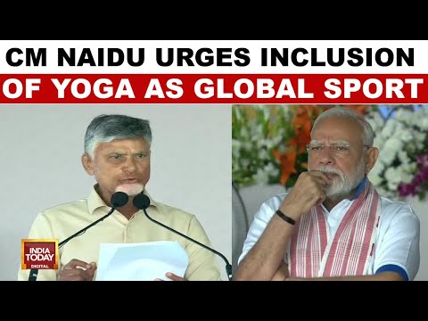 CM Chandrababu Naidu's Speech On International Yoga Day Celebration 2025 | India Today News