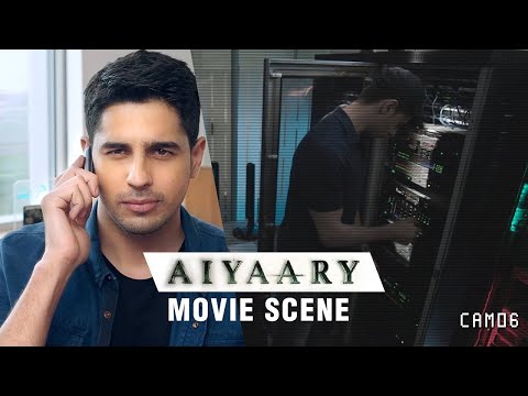 Siddharth Malhotra Asks For ₹10 Crores From  Retd. Lt General | Aiyaary | Movie Scene