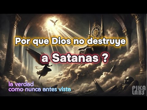 por que Dios no destruye a satanas?