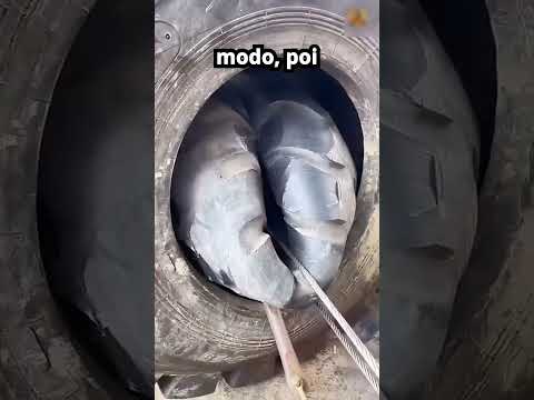 Come la Cina guadagna milioni con i tuoi vecchi pneumatici