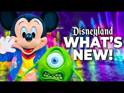 Top 10 NEW Disney Attraction Updates & Changes at Disneyland Summer 2025