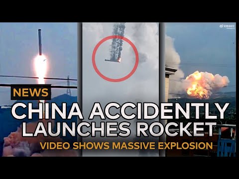NEWS: Chinese rocket fail - Tianlong-3 accidently launches and crashes with massive explosion
