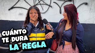 Cuánto tiempo te dura la regla?  | PREGUNTA CAPCIOSA￼
