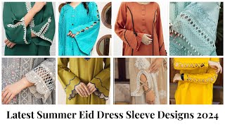 Latest Summer Eid Dress Sleeve Design Ideas | Summer Dress Designing | Eid Collection |