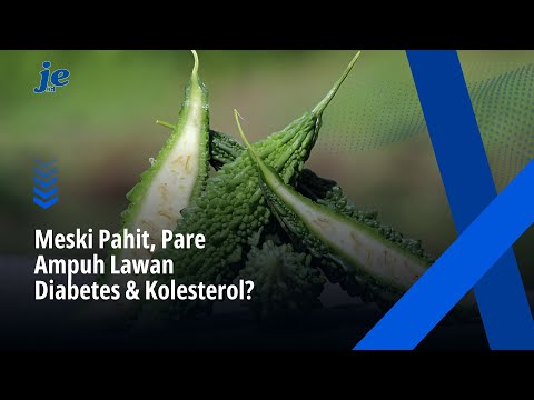 Rahasia Pare, Obat Alami Diabetes & Kolesterol