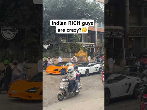 Is there a better way to celebrate๐ฎ๐ณ! #mclaren #porsche #lamborghini
