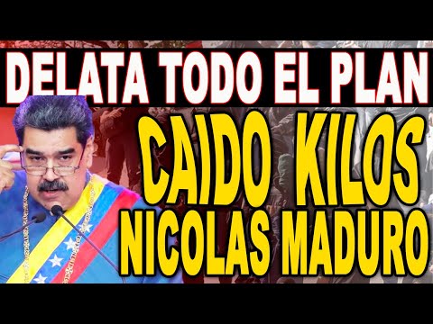 SIN QUERER NICOLAS MADURO DELATA TODO EL PLAN EN PLENA CADENA CAIDO CON LOS KILOS