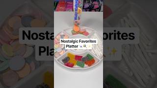 Nostalgic Favorites Platter 🍬🍭✨ Which one are you eating first? 🤔