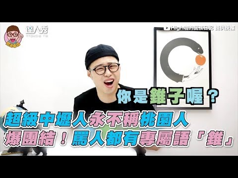 【超級中壢人永不稱桃園人 爆團結！罵人都有專屬語「錐」】