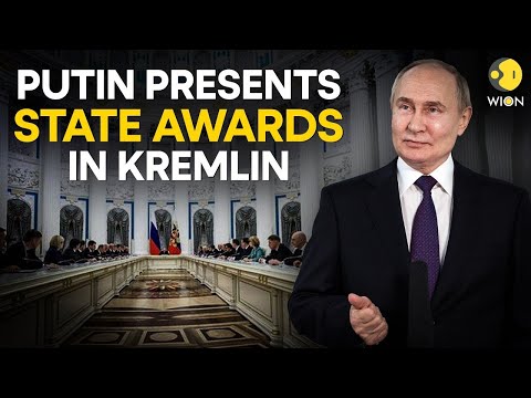 PUTIN LIVE: Russian President Vladimir Putin presents state awards on Russia Day | WION LIVE