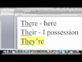 Mastering Commonly Confused Words: THERE, THEIR, THEY'RE
