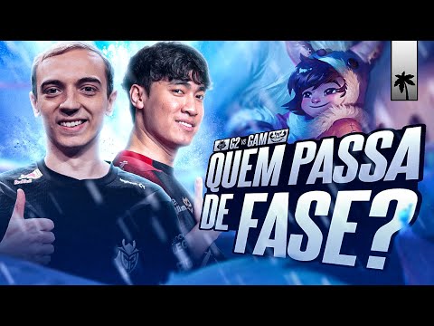 G2 vs GAM: SE A G2 GANHAR VAI ENFRENTAR A GENG NO MSI | Ilha das Lendas