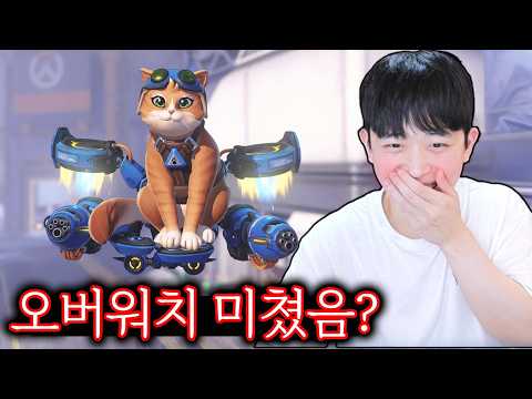 하늘 <strong>나는</strong> 고양이 신캐ㅋㅋㅋ <strong>정신나간</strong> 오버워치 근황