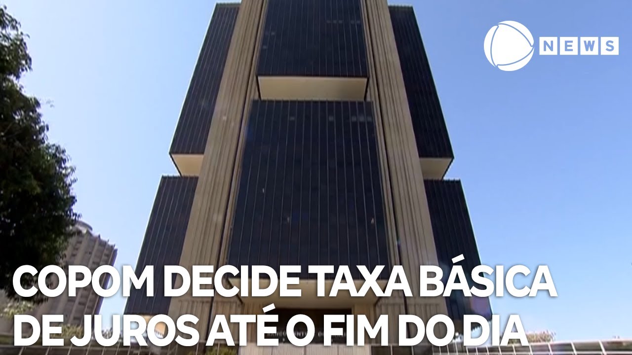 Copom decide taxa básica de juros até o fim do dia veja a previsão TV Online Copom decide taxa básica de juros até o fim do dia veja a previsão