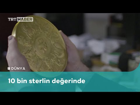 İngiltere’de kraliyet tarihinin en büyük madeni parası üretildi