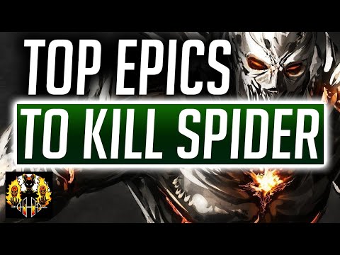 RAID: Shadow Legends | TOP 20 EPICS to KILL THE SPIDER!